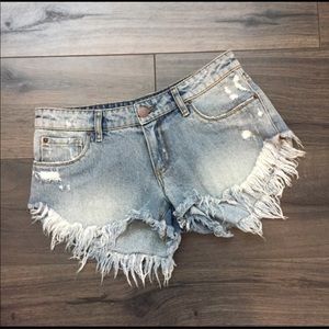 Denim Cutoff Shorts